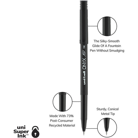 uniball™ Onyx Rollerball Pens - Alternate-Image4