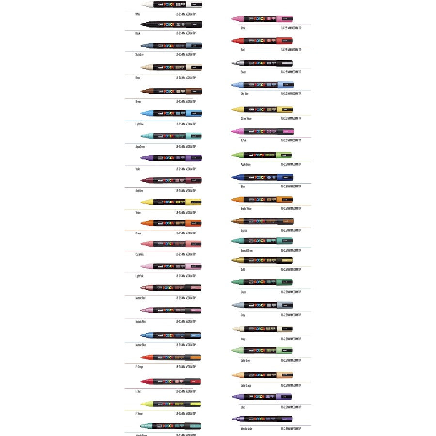 uni&reg; Posca PC-5M Paint Markers - Alternate-Image6