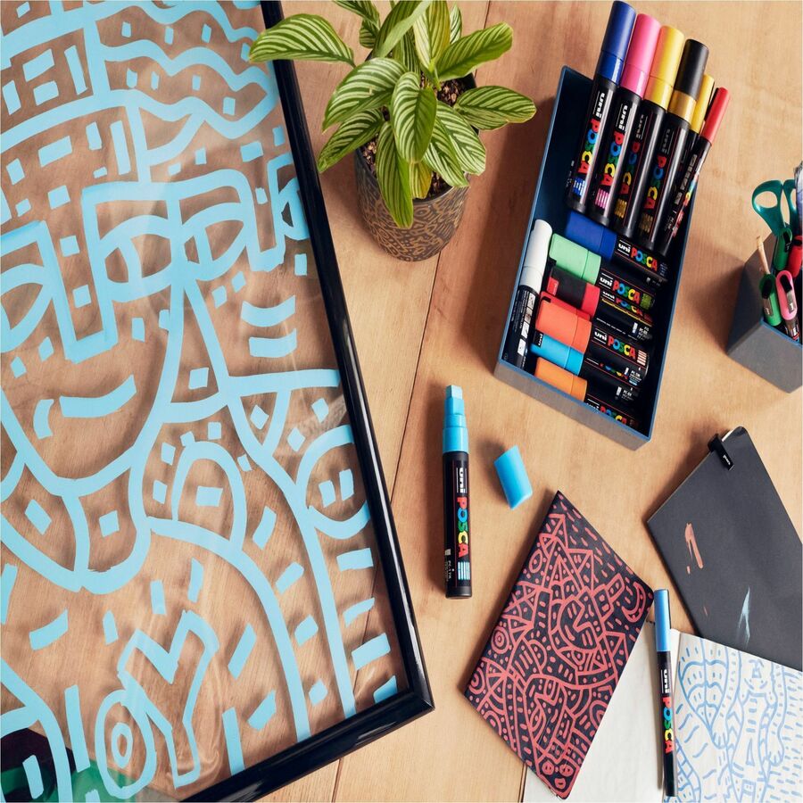 uni&reg; Posca PC-5M Paint Markers - Bottom