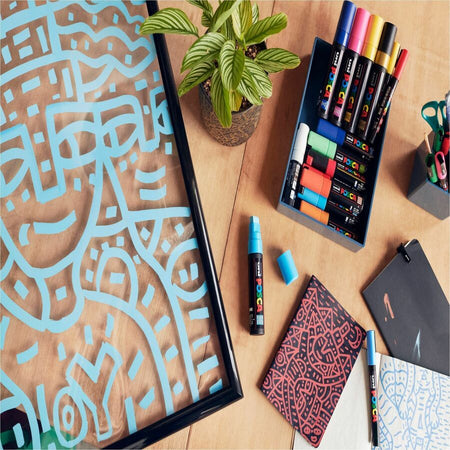 uni&reg; Posca PC-5M Paint Markers - Bottom