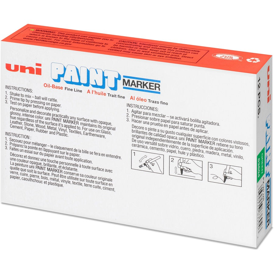 uniball™ uni-Paint PX-20 Oil-Based Paint Marker - Rear