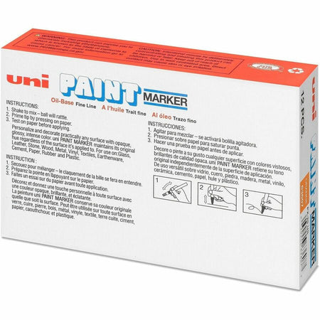 uniball™ uni-Paint PX-20 Oil-Based Paint Marker - Rear