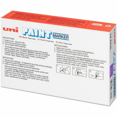 uni&reg; uni-Paint PX-20 Oil-Based Marker - Rear