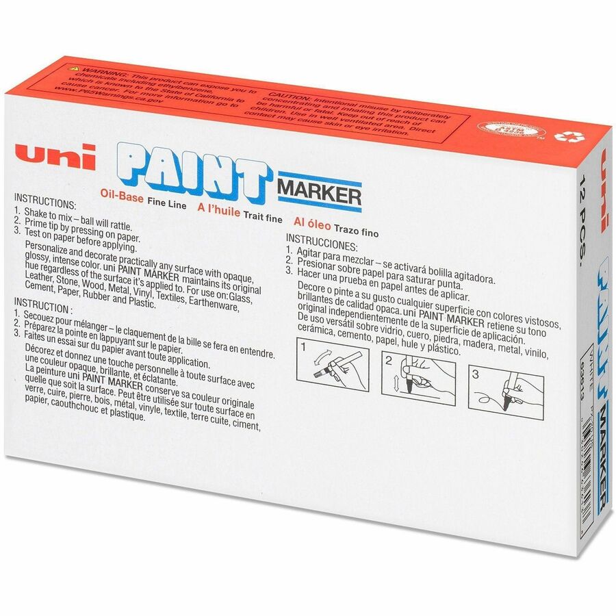 uni&reg; uni-Paint PX-20 Oil-Based Marker - Rear