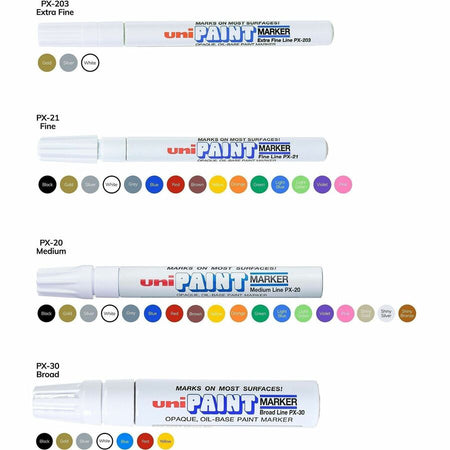 uni&reg; uni-Paint PX-20 Oil-Based Paint Marker - Alternate-Image3