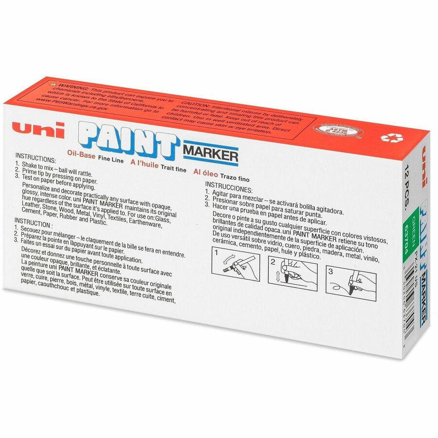 uniball™ uni-Paint PX-21 Oil-Based Paint Marker - Rear