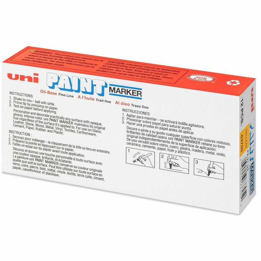 uni&reg; uni-Paint PX-21 Oil-Based Marker - Rear