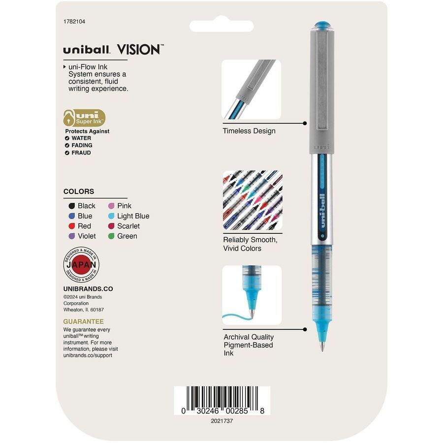 uniball™ Vision Rollerball Pen - Rear