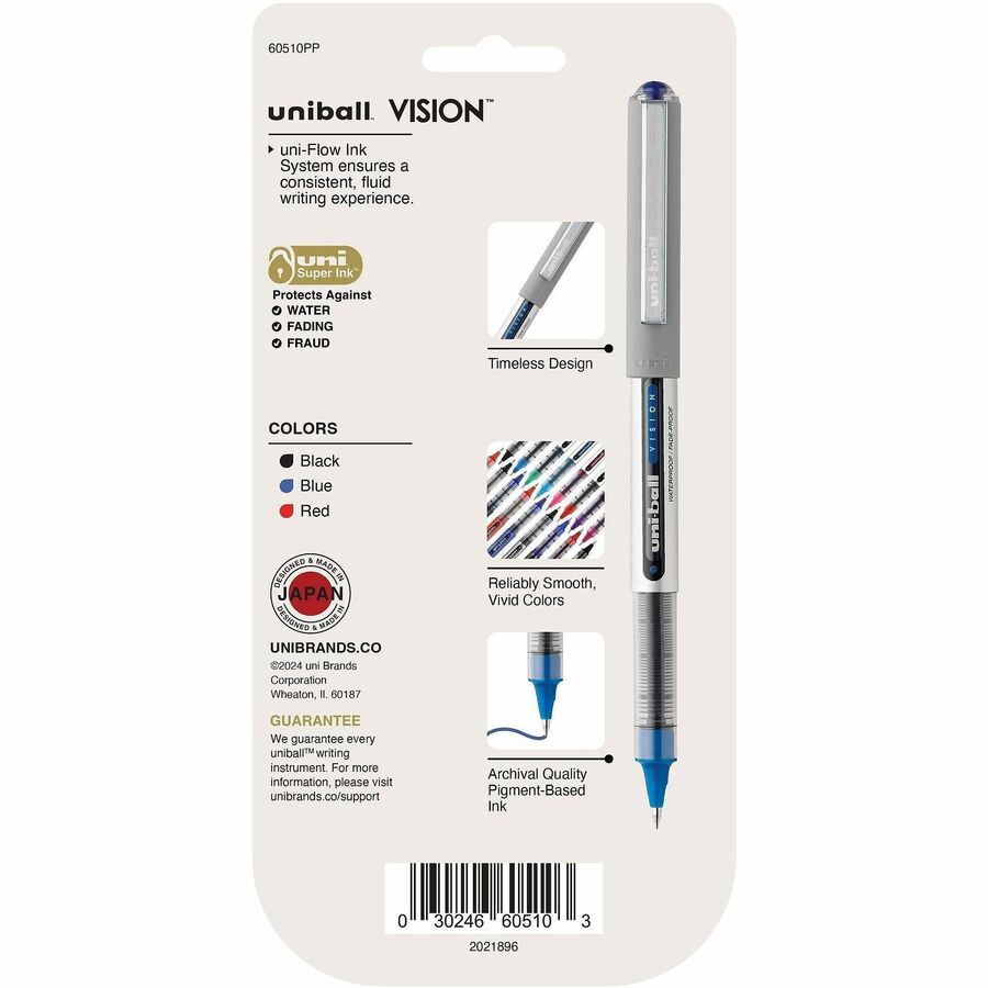 uniball™ Vision Rollerball Pen - Rear