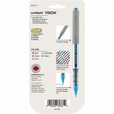 uniball™ Vision Rollerball Pens - Rear