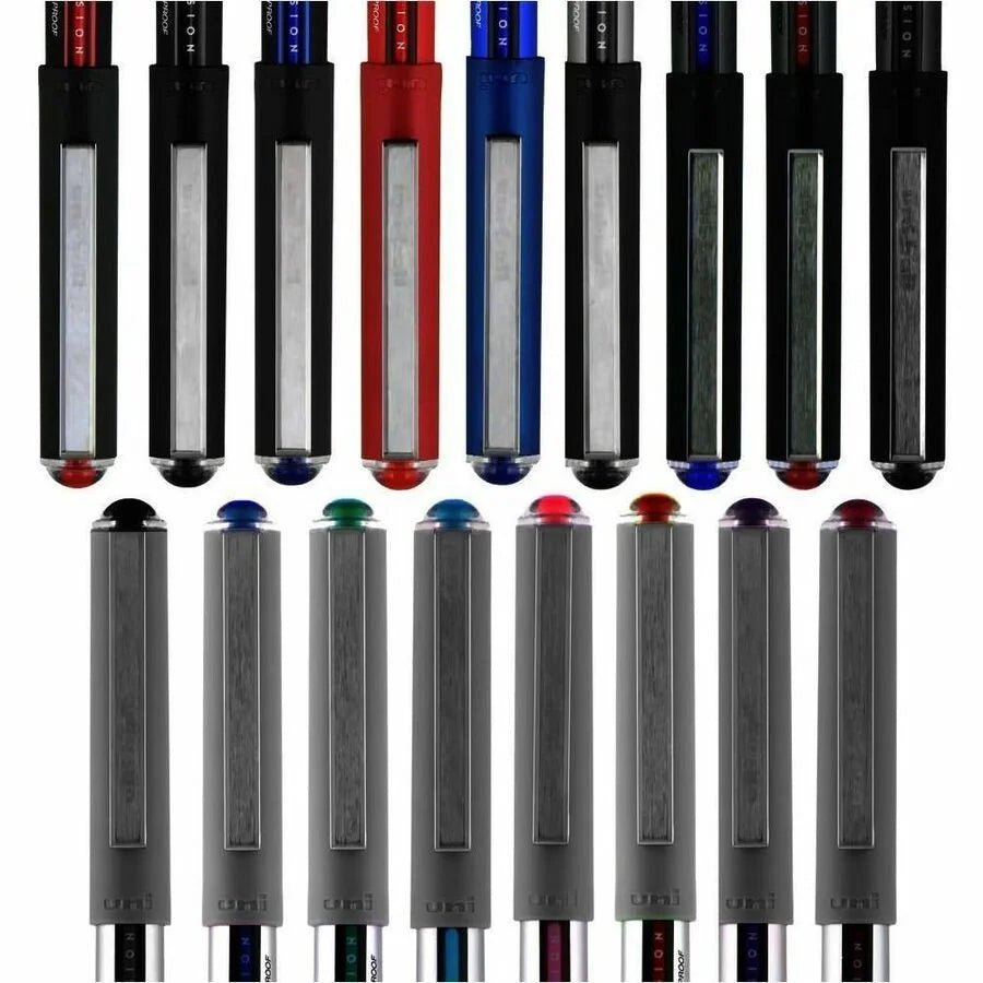 uniball™ Vision Rollerball Pens - Fine 0.7mm Point - Black Pigment Ink