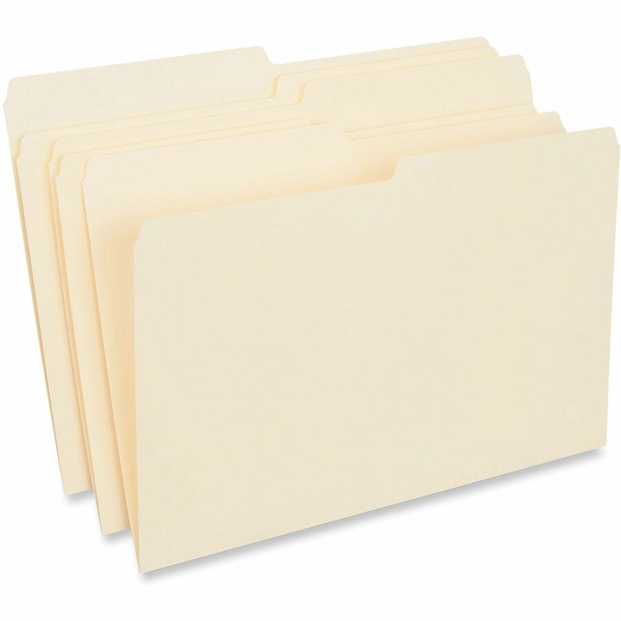 Universal 1/2 Tab Cut Legal Recycled Top Tab File Folder - Alternate-Image1