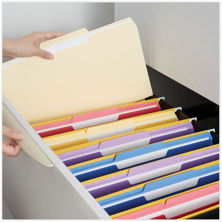 Universal 1/2 Tab Cut Legal Recycled Top Tab File Folder - Alternate-Image5