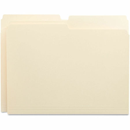 Universal 1/2 Tab Cut Letter Recycled Top Tab File Folder - Alternate-Image1