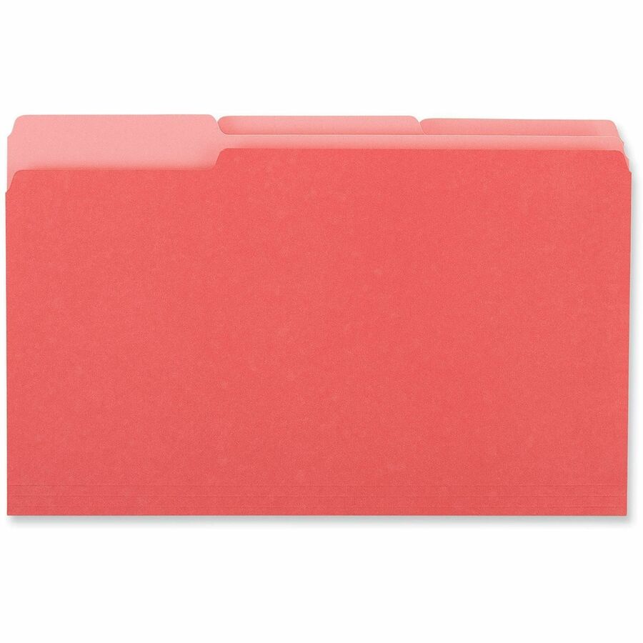 Universal 1/3 Tab Cut Legal Recycled Top Tab File Folder - Alternate-Image2