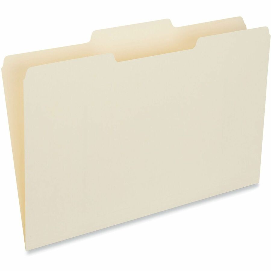 Universal 1/3 Tab Cut Legal Recycled Top Tab File Folder - Alternate-Image2