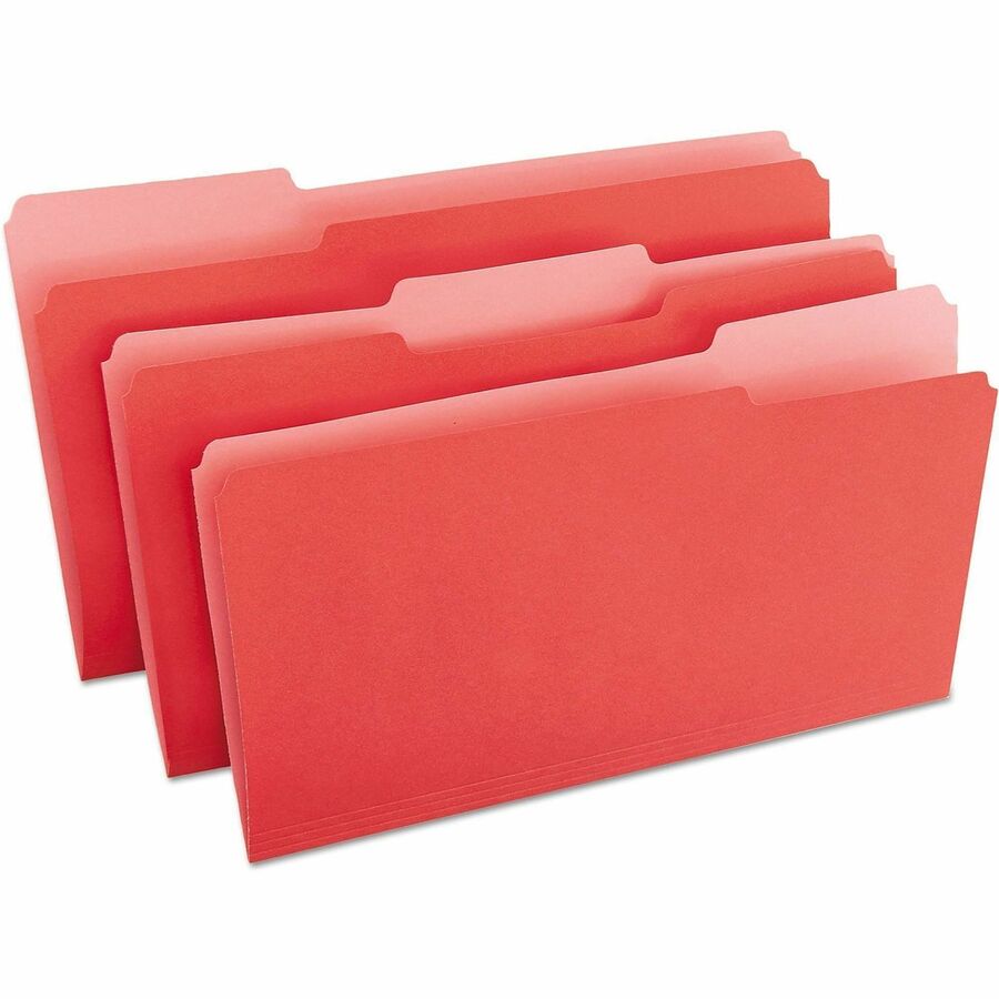 Universal 1/3 Tab Cut Legal Recycled Top Tab File Folder - Alternate-Image4