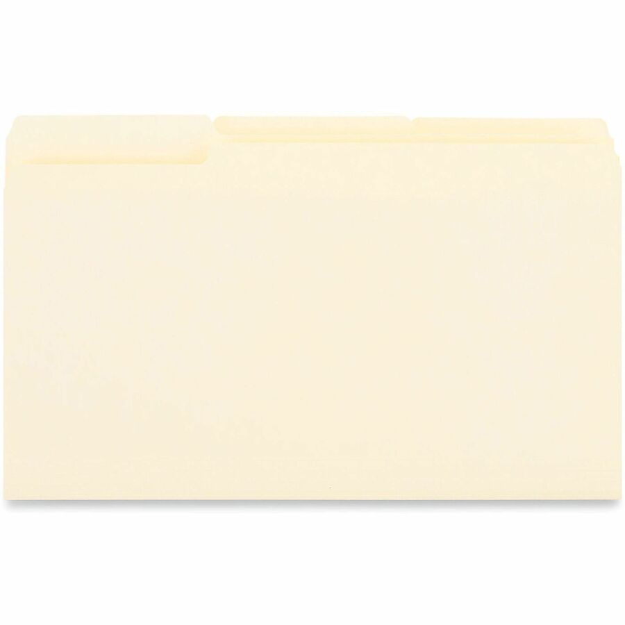 Universal 1/3 Tab Cut Legal Recycled Top Tab File Folder - Alternate-Image1