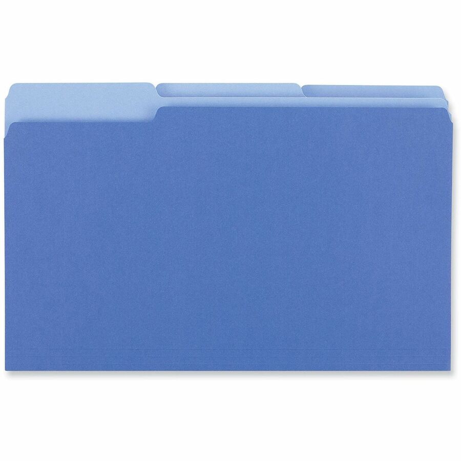 Universal 1/3 Tab Cut Legal Recycled Top Tab File Folder - Alternate-Image2