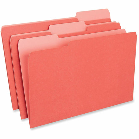 Universal 1/3 Tab Cut Legal Recycled Top Tab File Folder - 2000