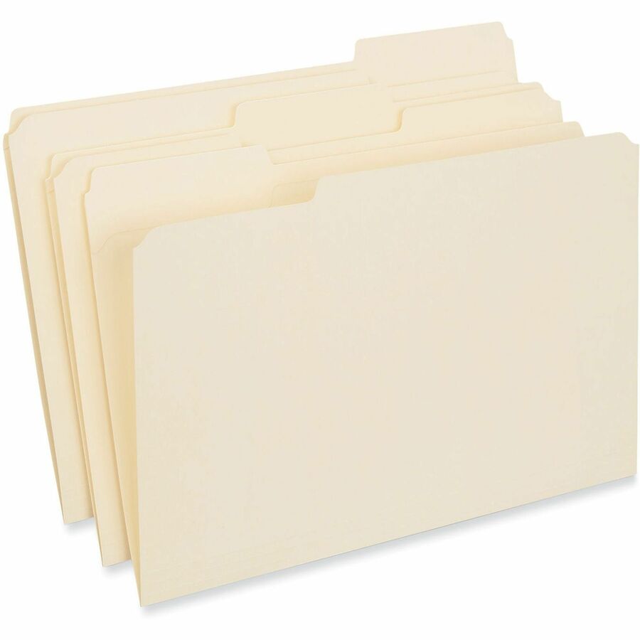 Universal 1/3 Tab Cut Legal Recycled Top Tab File Folder - Alternate-Image1