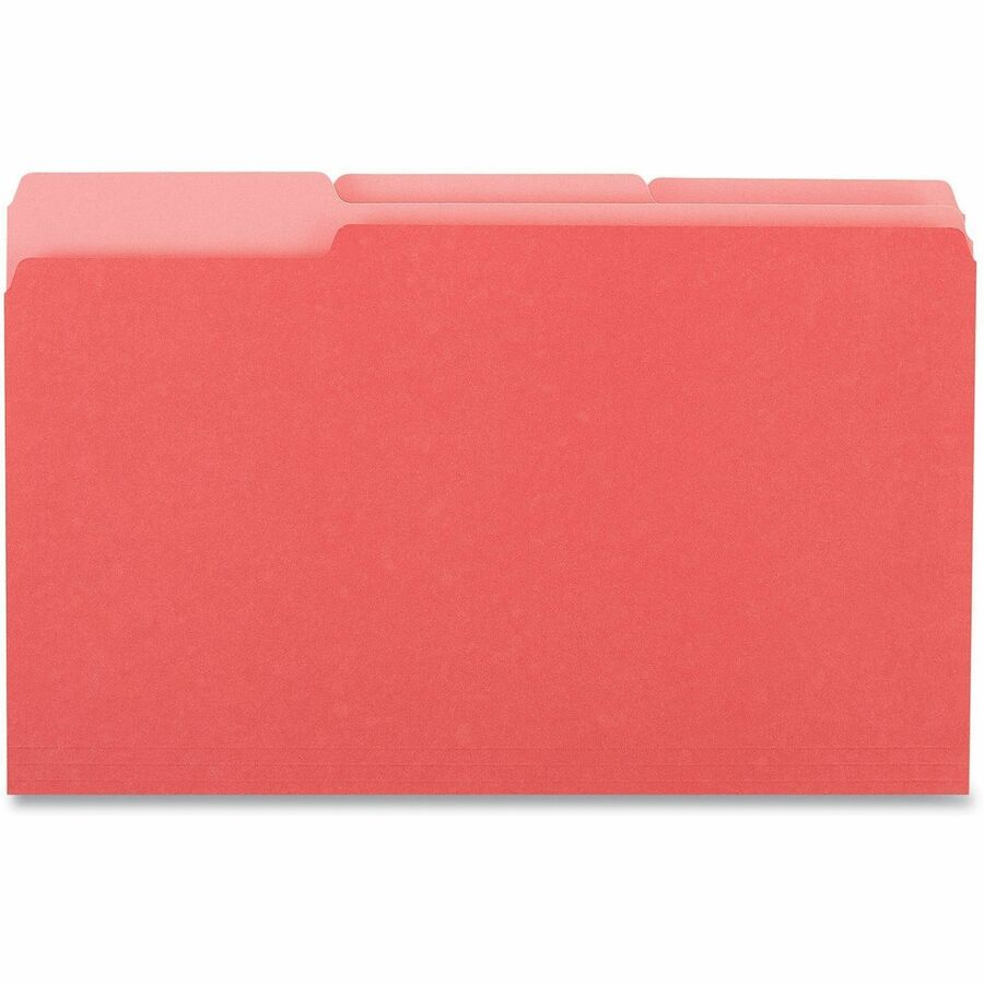 Universal 1/3 Tab Cut Legal Recycled Top Tab File Folder - Alternate-Image2