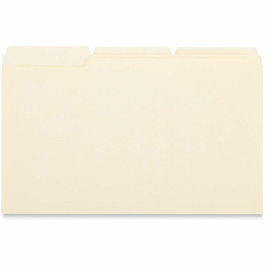 Universal 1/3 Tab Cut Legal Recycled Top Tab File Folder - Alternate-Image2