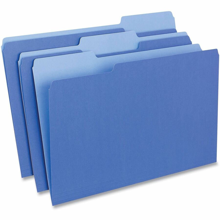 Universal 1/3 Tab Cut Legal Recycled Top Tab File Folder - Alternate-Image1