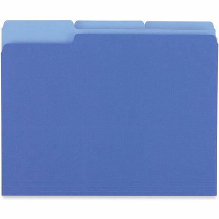 Universal 1/3 Tab Cut Letter Recycled Top Tab File Folder - Alternate-Image2