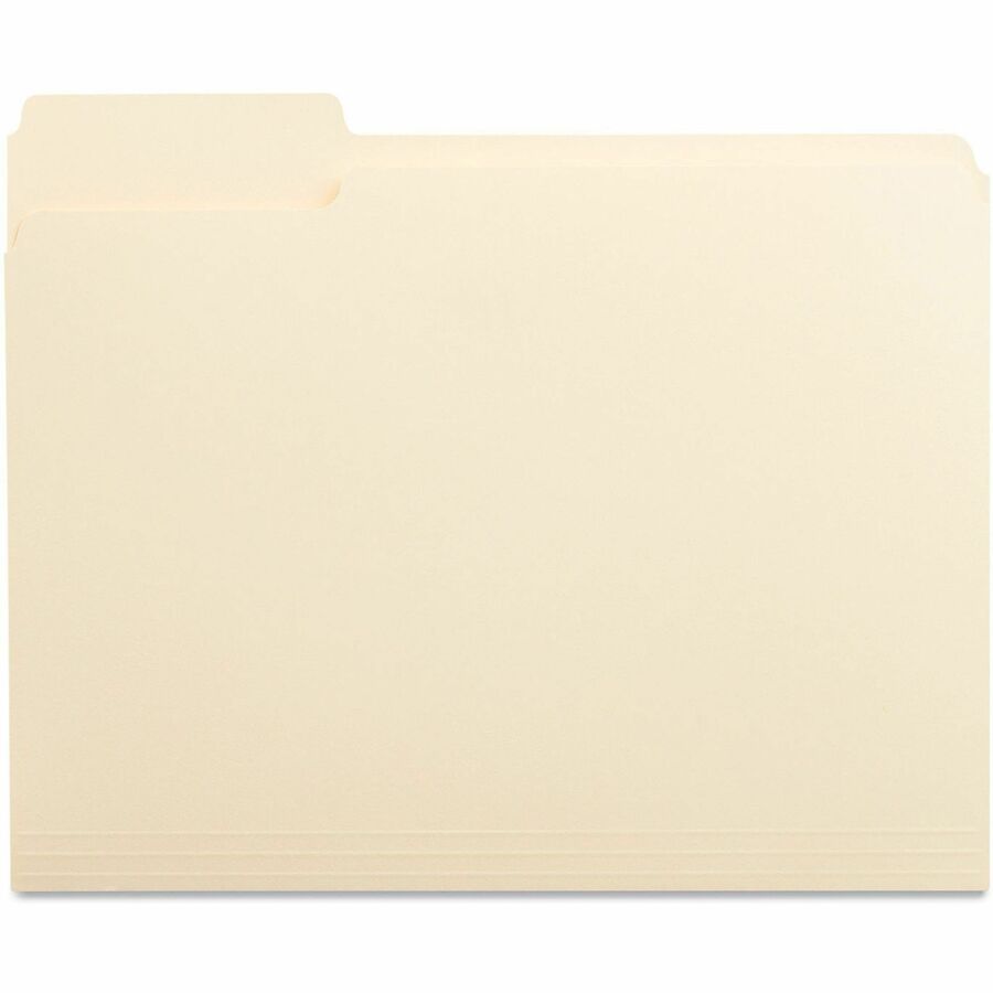 Universal 1/3 Tab Cut Letter Recycled Top Tab File Folder - Alternate-Image2