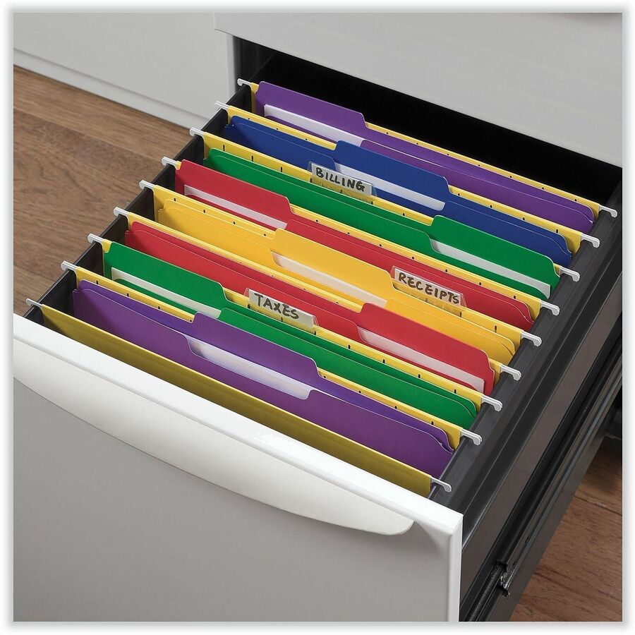 Universal 1/3 Tab Cut Letter Recycled Top Tab File Folder - Alternate-Image3