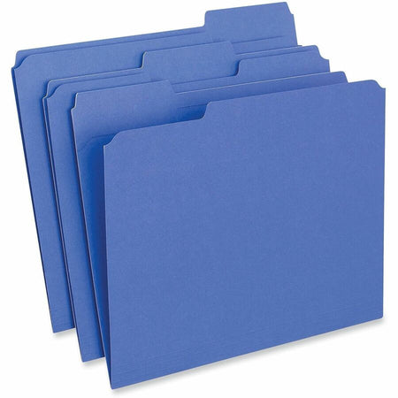 Universal 1/3 Tab Cut Letter Recycled Top Tab File Folder - Alternate-Image1