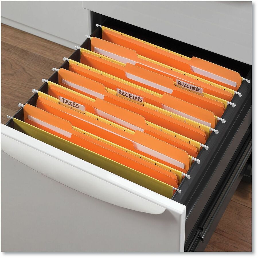 Universal 1/3 Tab Cut Letter Recycled Top Tab File Folder - Alternate-Image3