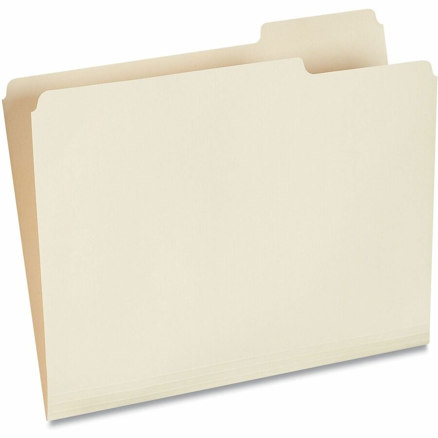 Universal 1/3 Tab Cut Letter Recycled Top Tab File Folder - Alternate-Image1