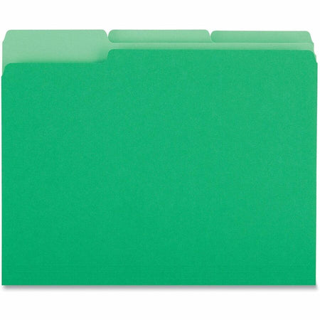 Universal 1/3 Tab Cut Letter Recycled Top Tab File Folder - Alternate-Image3