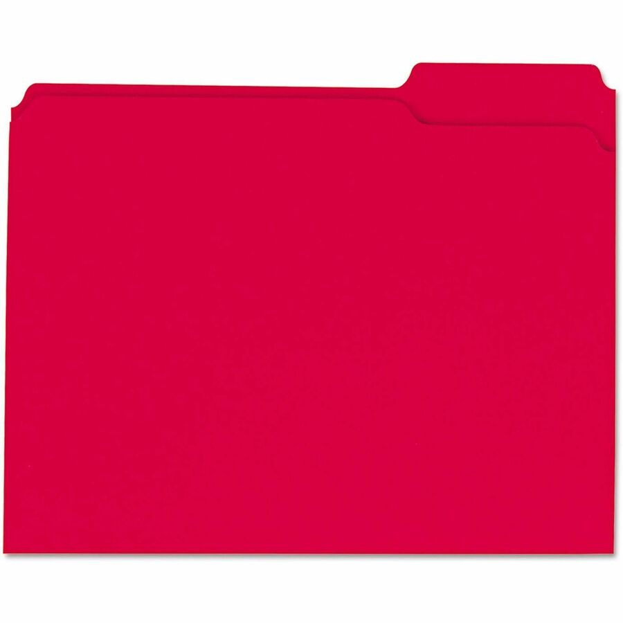 Universal 1/3 Tab Cut Letter Recycled Top Tab File Folder - Alternate-Image4