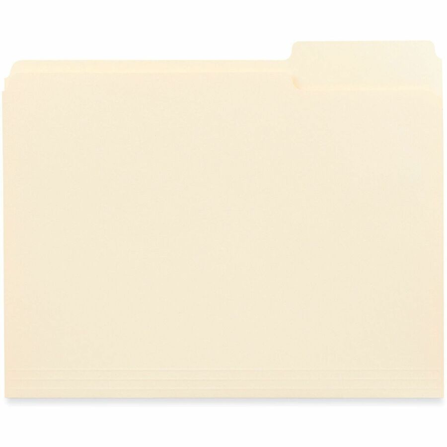 Universal 1/3 Tab Cut Letter Recycled Top Tab File Folder - Alternate-Image2