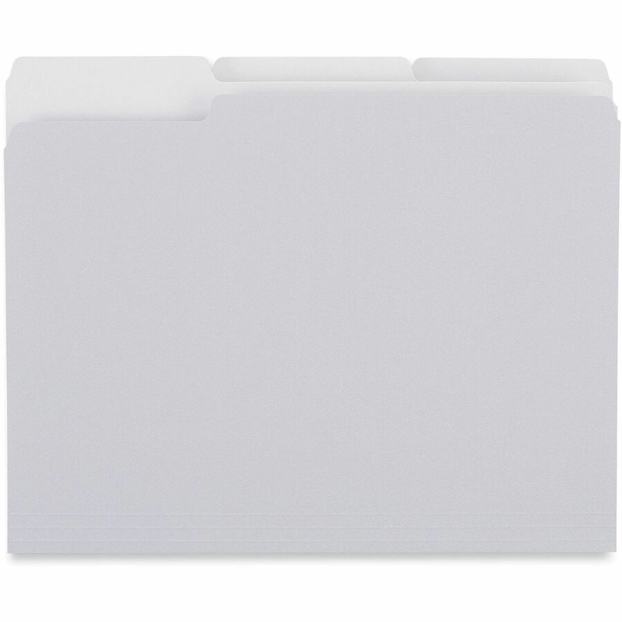 Universal 1/3 Tab Cut Letter Recycled Top Tab File Folder - Alternate-Image4