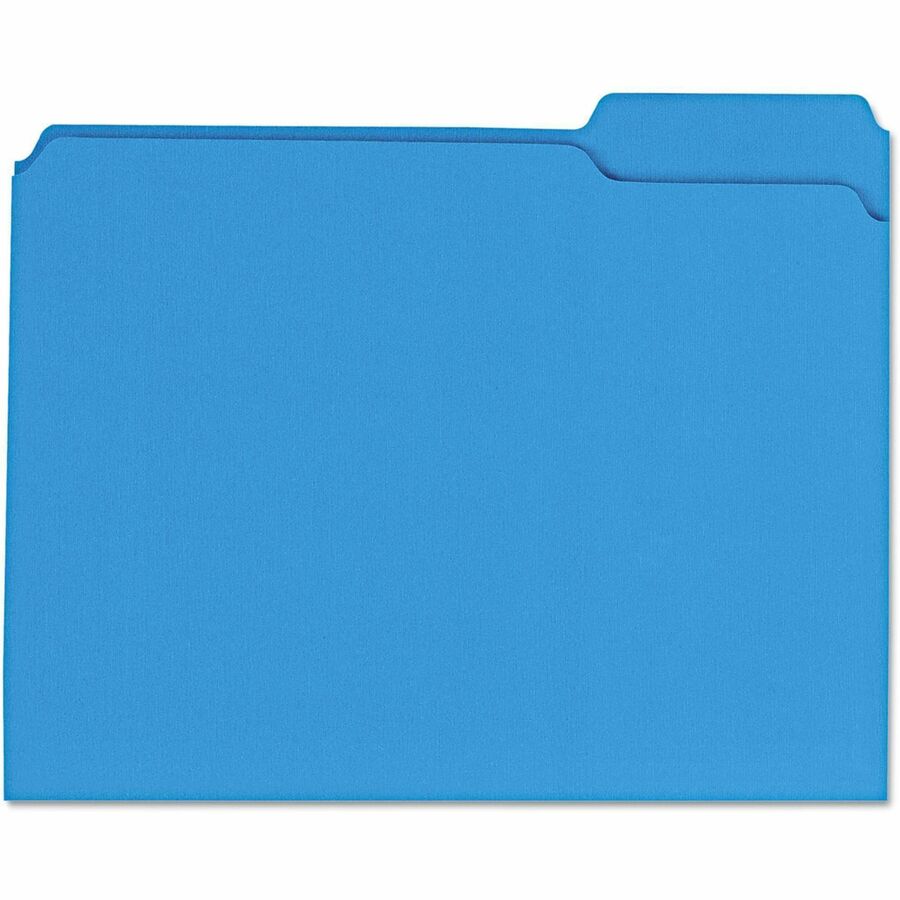 Universal 1/3 Tab Cut Letter Recycled Top Tab File Folder - Alternate-Image2