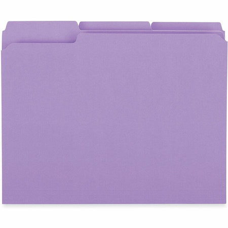 Universal 1/3 Tab Cut Letter Recycled Top Tab File Folder - Alternate-Image3