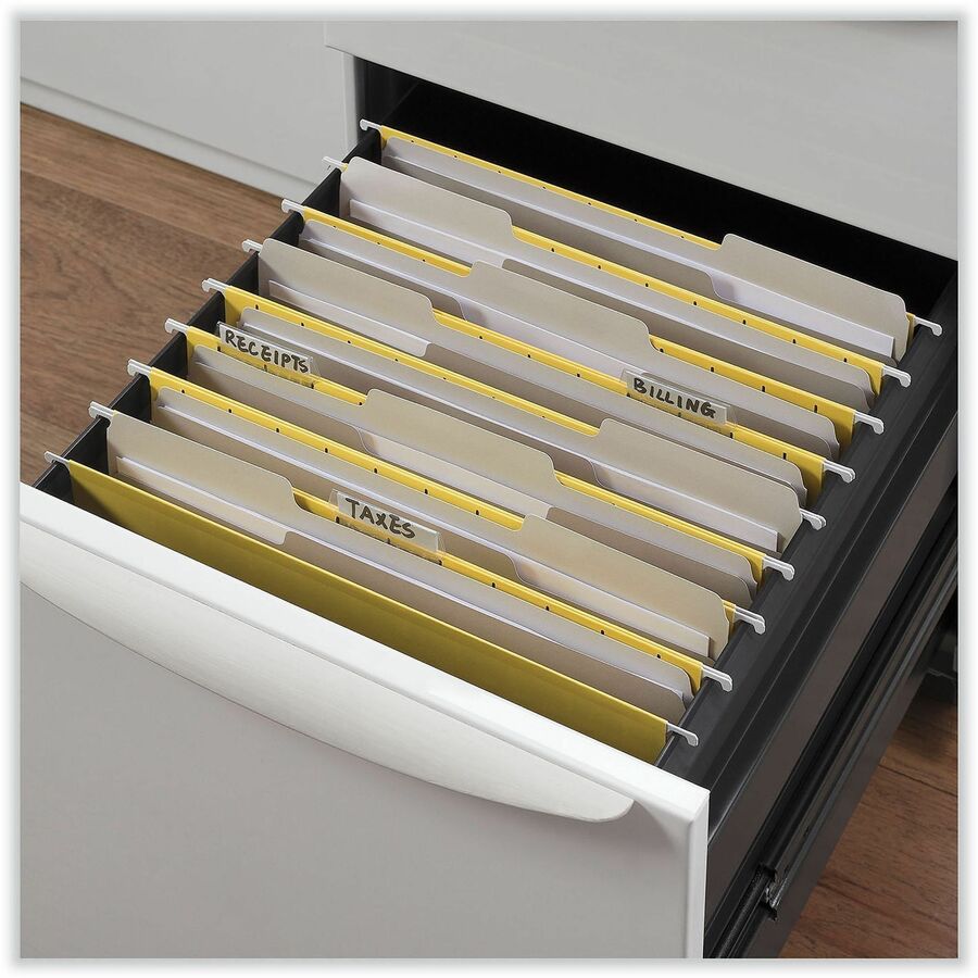 Universal 1/3 Tab Cut Letter Recycled Top Tab File Folder - Alternate-Image3