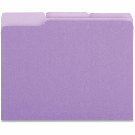 Universal 1/3 Tab Cut Letter Recycled Top Tab File Folder - Alternate-Image2