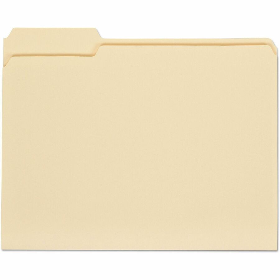 Universal 1/3 Tab Cut Letter Recycled Top Tab File Folder - Alternate-Image1
