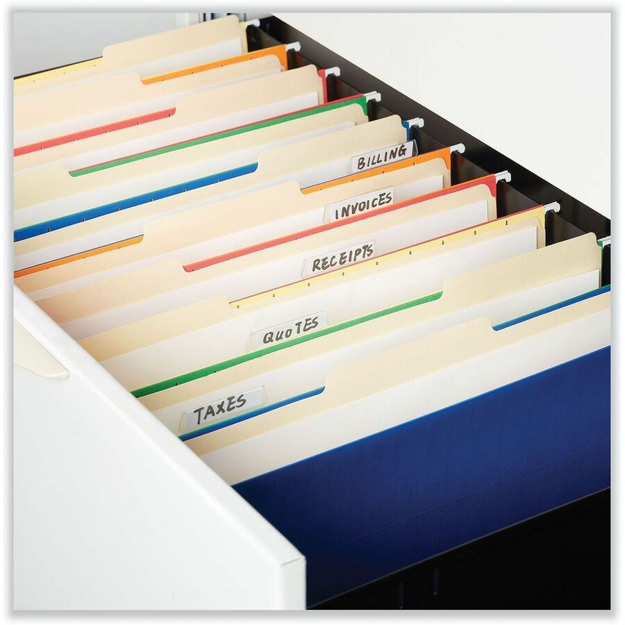 Universal 1/3 Tab Cut Letter Recycled Top Tab File Folder - Alternate-Image3