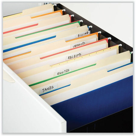 Universal 1/3 Tab Cut Letter Recycled Top Tab File Folder - Alternate-Image3