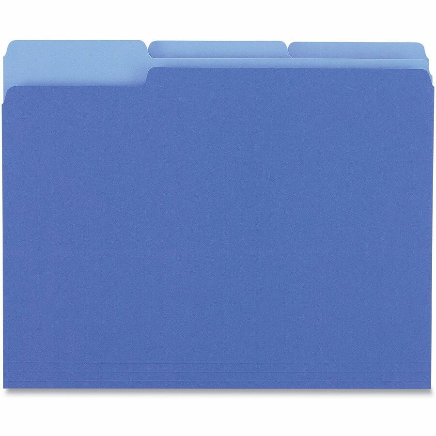 Universal 1/3 Tab Cut Letter Recycled Top Tab File Folder - Alternate-Image3