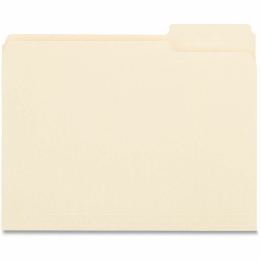 Universal 1/3 Tab Cut Letter Recycled Top Tab File Folder - Alternate-Image2