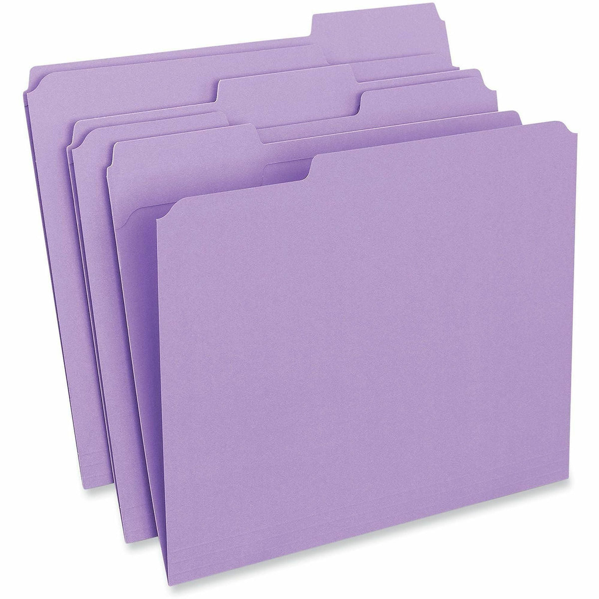 Universal 1/3 Tab Cut Letter Recycled Top Tab File Folder - 2000