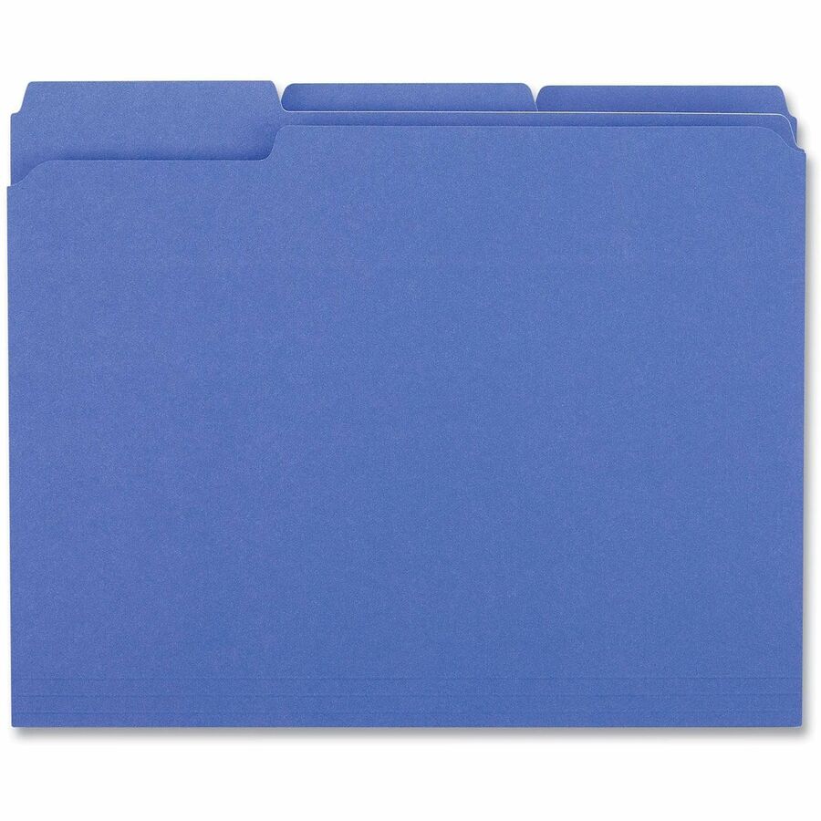 Universal 1/3 Tab Cut Letter Recycled Top Tab File Folder - Alternate-Image3