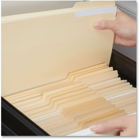 Universal 1/3 Tab Cut Letter Recycled Top Tab File Folder - Alternate-Image1